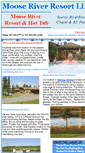 Mobile Screenshot of mooseriverresort.com